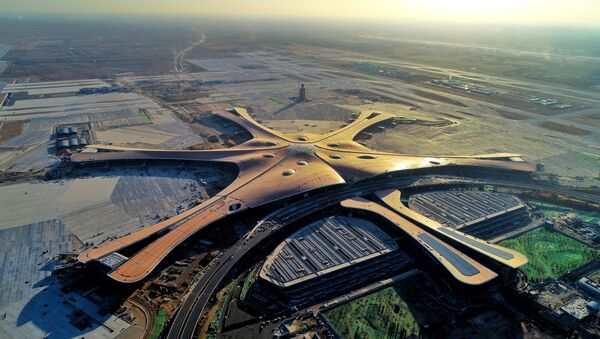 Pekine pastatytas didžiausias pasaulyje oro uostas - Sputnik Lietuva