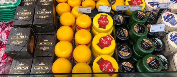Литовский сыр, архивное фото - Sputnik Литва