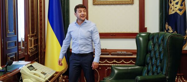 Президент Украины Владимир Зеленский, архивное фото - Sputnik Литва