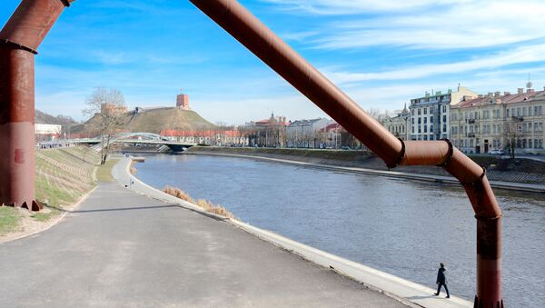 Река Нерис в Вильнюсе, архивное фото - Sputnik Литва