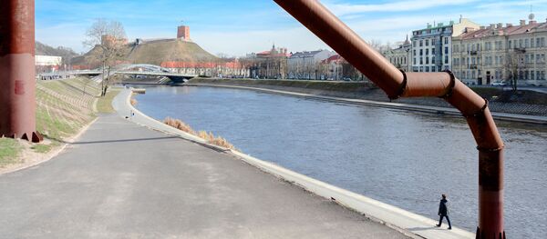 Река Нерис в Вильнюсе, архивное фото - Sputnik Литва