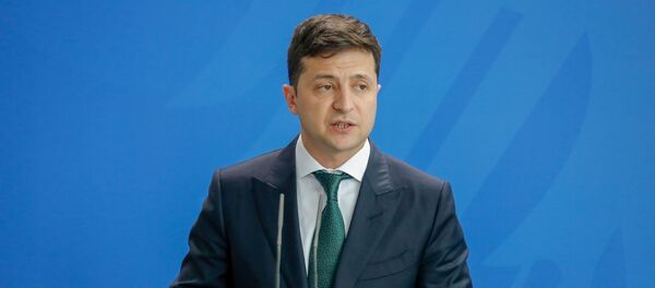 Президент Украины Владимир Зеленский, архивное фото Президент Украины Владимир Зеленский, архивное фото - Sputnik Литва