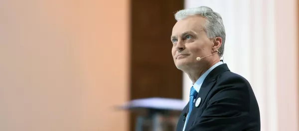 Новоизбранный президент Литвы Гитанас Науседа, архивное фото Новоизбранный президент Литвы Гитанас Науседа, архивное фото - Sputnik Lietuva