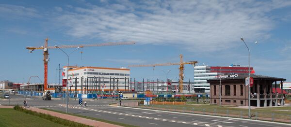 Индустриальный парк Великий камень, Белоруссия, архивное фото - Sputnik Литва