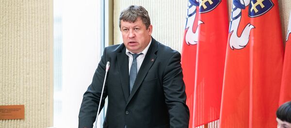 Министр обороны Литвы Раймондас Кароблис, архивное фото - Sputnik Литва