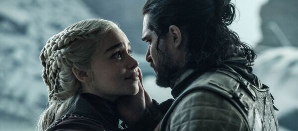 Kadras iš serialo Sostų karai Kadras iš serialo Sostų karai - Sputnik Lietuva