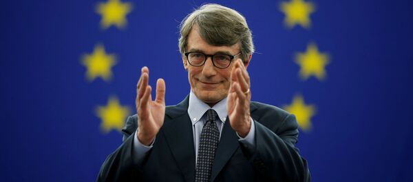 Новым спикером Европарламента избрали итальянского социал-демократа Сассоли, 3 июля 2019 года Новым спикером Европарламента избрали итальянского социал-демократа Сассоли, 3 июля 2019 года - Sputnik Lietuva
