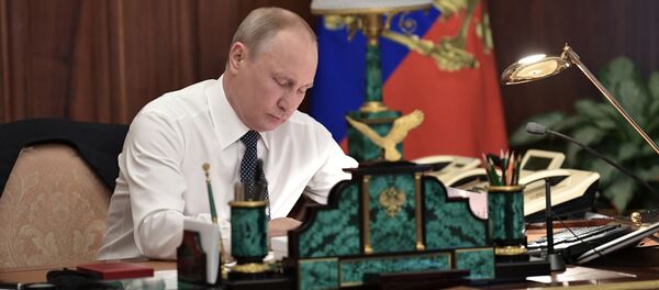 Президент РФ Владимир Путин, архивное фото - Sputnik Литва