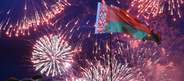 Baltarusijos Nepriklausomybes dienos minėjimas Minske Baltarusijos Nepriklausomybes dienos minėjimas Minske - Sputnik Lietuva
