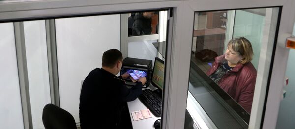 Пункт пропуска Мамоново-2-Гжехотки на российско-польской границе, архивное фото - Sputnik Литва