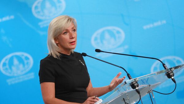 Užsienio reikalų ministerijos atstovė Marija Zacharova - Sputnik Lietuva