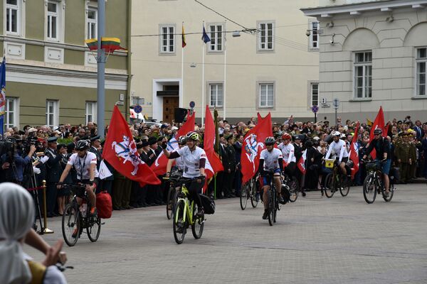 Празднование Дня коронации Миндаугаса в Вильнюсе, 6 июля 2019 года - Sputnik Литва