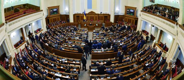 Заседание Верховной рады Украины, архивное фото Заседание Верховной рады Украины, архивное фото - Sputnik Литва