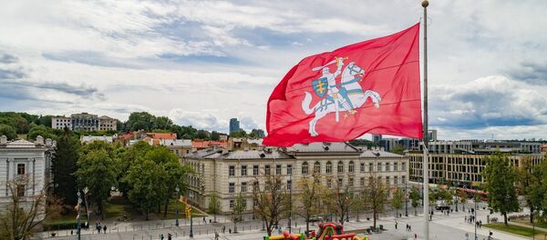 Площадь Лукишкес в Вильнюсе, архивное фото Площадь Лукишкес в Вильнюсе, архивное фото - Sputnik Литва