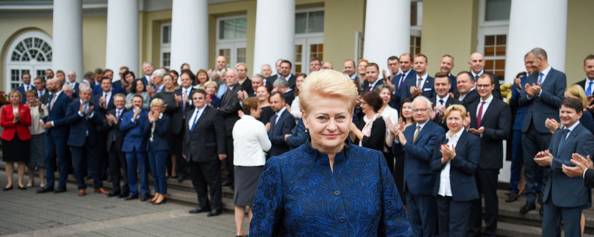 Президент Литвы Даля Грибаускайте встретилась с литовскими дипломатами, 10 июля 2019 года - Sputnik Литва, 1920, 21.09.2022