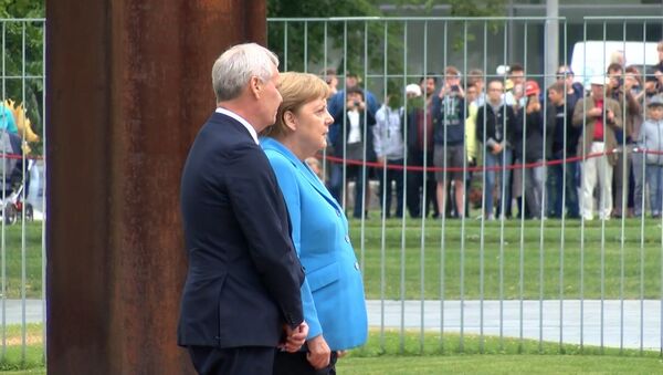 Merkel pasijuto blogai susitikimo su Suomijos premjeru metu - Sputnik Lietuva