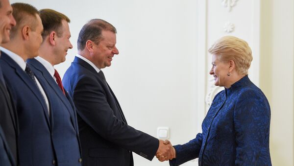 Президент Литвы Даля Грибаускайте встретилась с правительством, 10 июля 2019 - Sputnik Литва