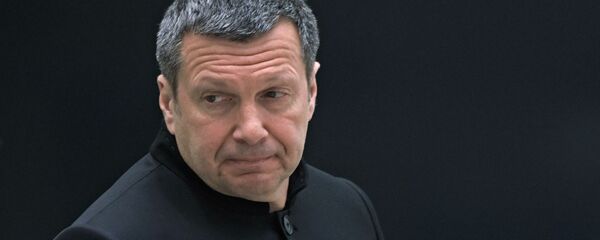 Журналист, теле- и радиоведущий Владимир Соловьев, архивное фото Журналист, теле- и радиоведущий Владимир Соловьев, архивное фото - Sputnik Lietuva