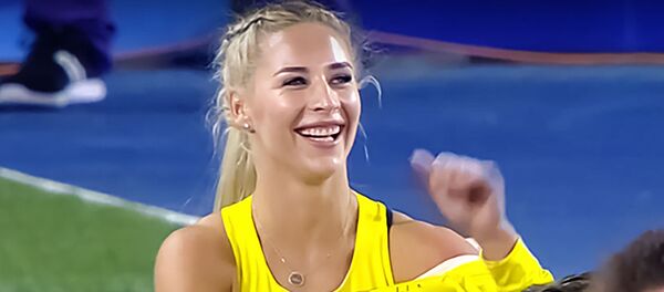 Метательница копья Ливета Ясюнайте на Универсиаде в Неаполе - Sputnik Литва