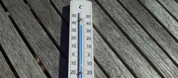 Уличный термометр, архивное фото - Sputnik Литва