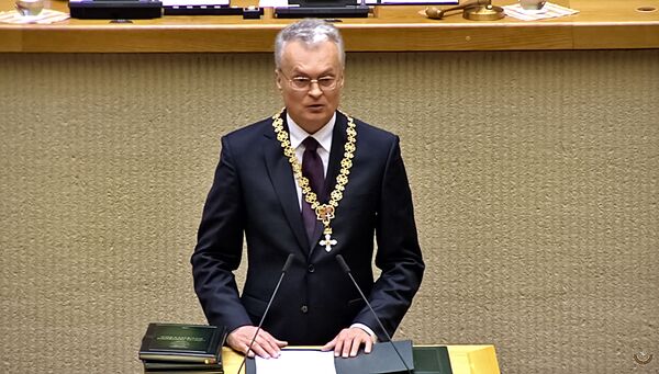 Науседа вступил в должность президента Литвы Науседа вступил в должность президента Литвы - Sputnik Литва