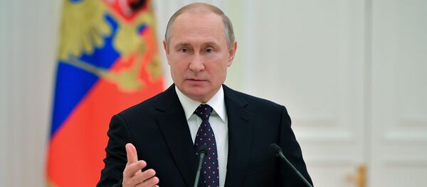 Президент РФ Владимир Путин, архивное фото - Sputnik Литва