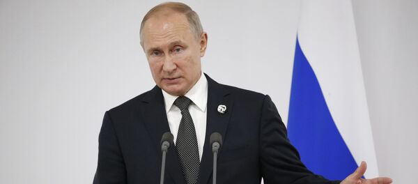 Rusijos prezidentas Vladimiras Putinas Rusijos prezidentas Vladimiras Putinas - Sputnik Lietuva