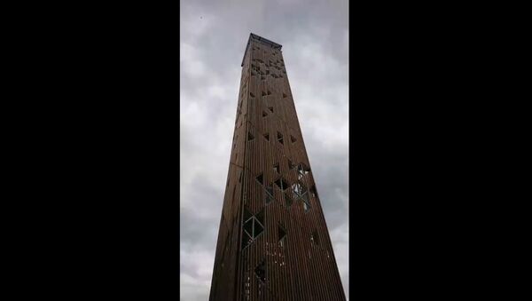Опубликовано видео открытия башни Бирштонаса - Sputnik Lietuva