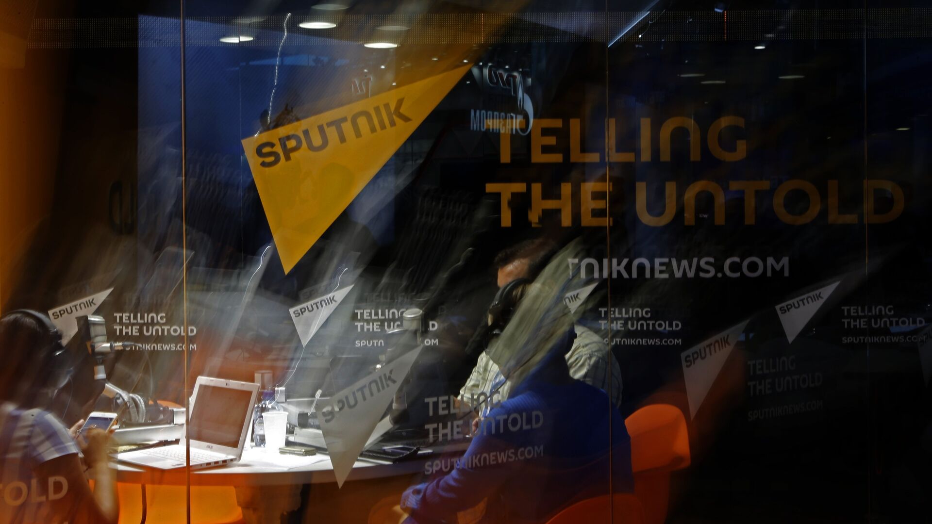 Студия радио Sputnik, архивное фото - Sputnik Lietuva, 1920, 02.03.2022