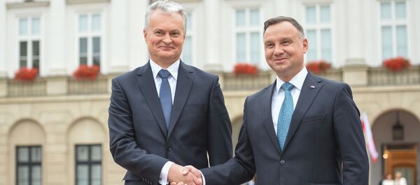 Президент Литвы Гитанас Науседа встретился с Президентом Польши Анджеем Дудой - Sputnik Lietuva