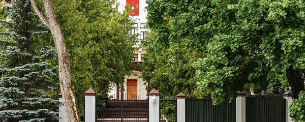 Посольство Российской Федерации в Вильнюсе, архивное фото - Sputnik Литва