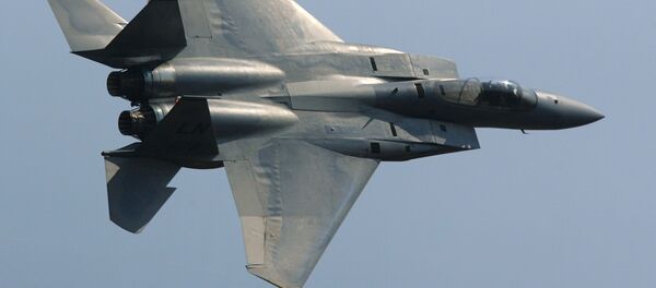 JAV naikintuvas F-15 JAV naikintuvas F-15 - Sputnik Lietuva