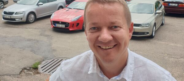 Литва глава Ассоциации торговцев подержанными автомобилями Висмантас Баршис, архивное фото Литва глава Ассоциации торговцев подержанными автомобилями Висмантас Баршис, архивное фото - Sputnik Литва