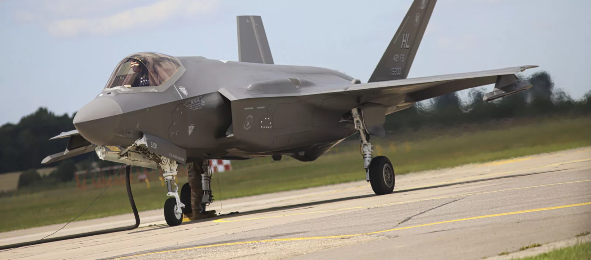 Военно-воздушные силы США F-35A Lightning II приземлились на авиационной базе ВВС Литвы в Шяуляй - Sputnik Lietuva, 1920, 25.07.2020