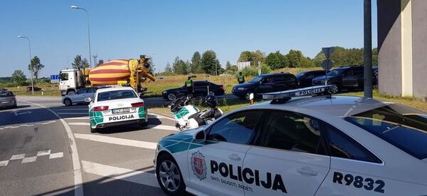 Полиция Литвы, архивное фото Полиция Литвы, архивное фото - Sputnik Литва