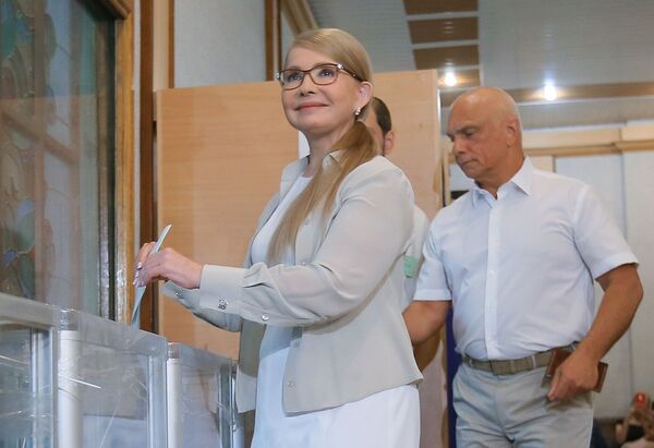 На Украине проходят досрочные выборы в Верховную раду - Sputnik Литва