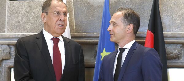 Визит министра иностранных дел РФ Сергея Лаврова в Германию - Sputnik Литва