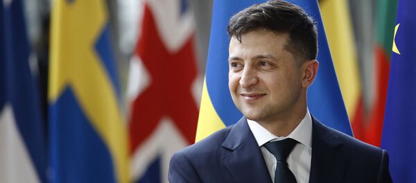 Президент Украины Владимир Зеленский, архивное фото Президент Украины Владимир Зеленский, архивное фото - Sputnik Lietuva