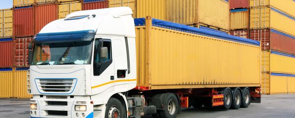 Контейнерные перевозки, архивное фото - Sputnik Литва