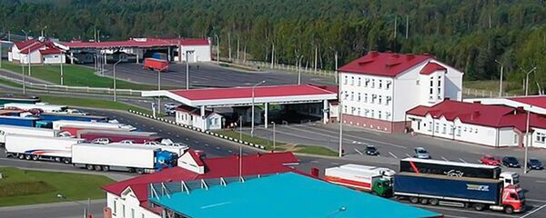 Пункт пропуска Каменный Лог, архивное фото - Sputnik Литва