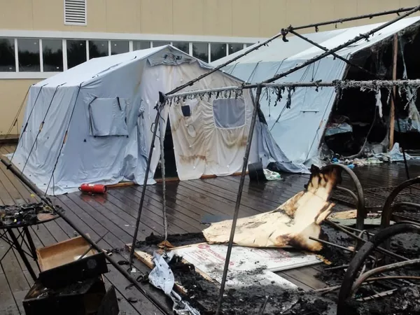 Rusijoje, vaikų stovykloje, kilo gaisras: žuvo keturi vaikai Rusijoje, vaikų stovykloje, kilo gaisras: žuvo keturi vaikai - Sputnik Lietuva