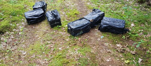 Контрабанда в коробках Контрабанда в коробках - Sputnik Lietuva