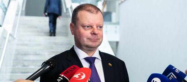 Премьер-министр Литвы Саулюс Сквернялис, архивное фото - Sputnik Литва