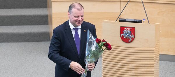 Премьер-министр Литвы Саулюс Сквернялис, 23 июля 2019 года Премьер-министр Литвы Саулюс Сквернялис, 23 июля 2019 года - Sputnik Литва