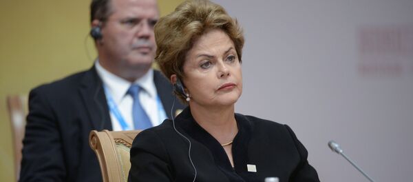 Президент Федеративной Республики Бразилия Дилма Роуссефф - Sputnik Литва