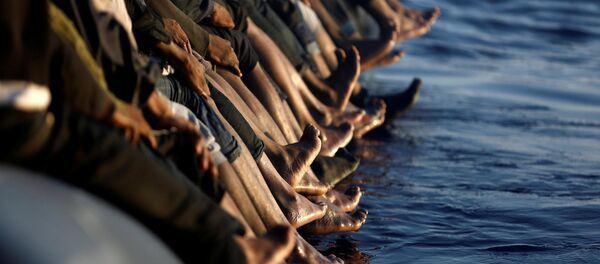 Migrantai iš Afrikos Migrantai iš Afrikos - Sputnik Lietuva