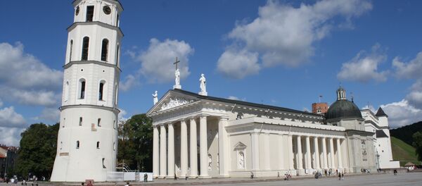 Кафедральный собор Вильнюса и колокольня - Sputnik Литва