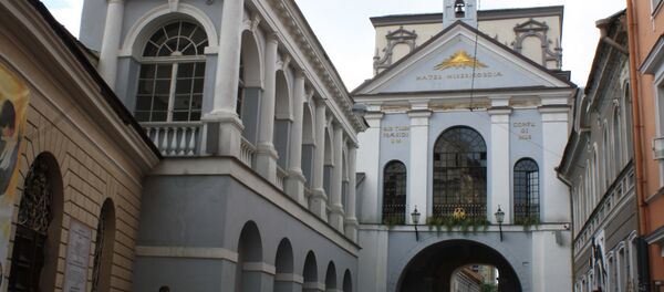 Часовня Остробрамской иконы Часовня Остробрамской иконы - Sputnik Lietuva