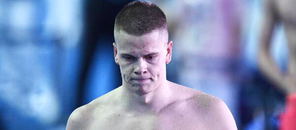 Lietuvos plaukikas Danas Rapšys Lietuvos plaukikas Danas Rapšys - Sputnik Lietuva