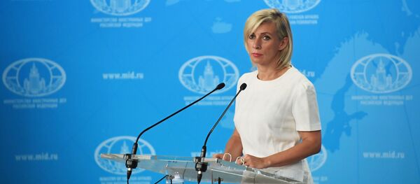 Rusijos užsienio reikalų ministerijos atstovė Marija Zacharova - Sputnik Lietuva